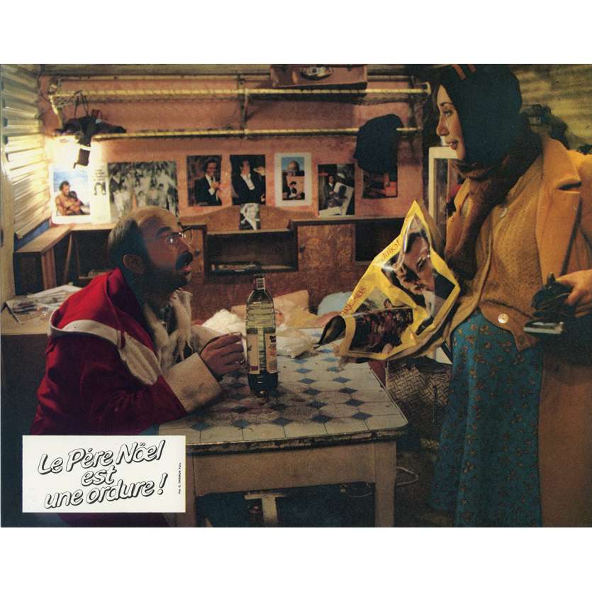 Le Pere Noel Est Une Ordure Location LE PERE NOEL EST UNE ORDURE Lobby Card 9x12 in.