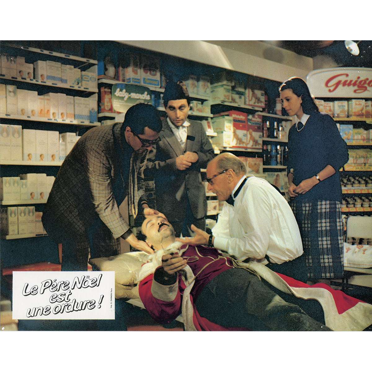 Date Le Pere Noel Est Une Ordure LE PERE NOEL EST UNE ORDURE Lobby Card 9x12 in.