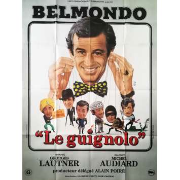 LE GUIGNOLO Original Movie Poster Style B - 47x63 in. - 1980 - Georges Lautner, Jean-Paul Belmondo LE GUIGNOLO Original Movie Poster Style B - 47x63 in. - 1980 - Georges Lautner, Jean-Paul Belmondo