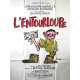 L'ENTOURLOUPE Affiche de film  - 120x160 cm. - 1980 - Jean-Pierre Marielle, Gérard Pires