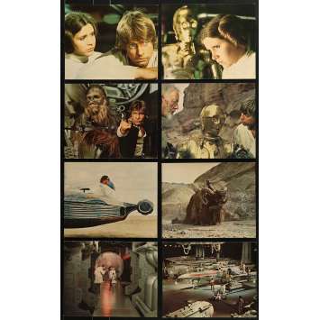 STAR WARS - LA GUERRE DES ETOILES Photos de film x8 - Prestige - 20x25 cm. - 1977 - Harrison Ford, George Lucas STAR WARS - LA GUERRE DES ETOILES Photos de film x8 - Prestige - 20x25 cm. - 1977 - Harrison Ford, George Lucas