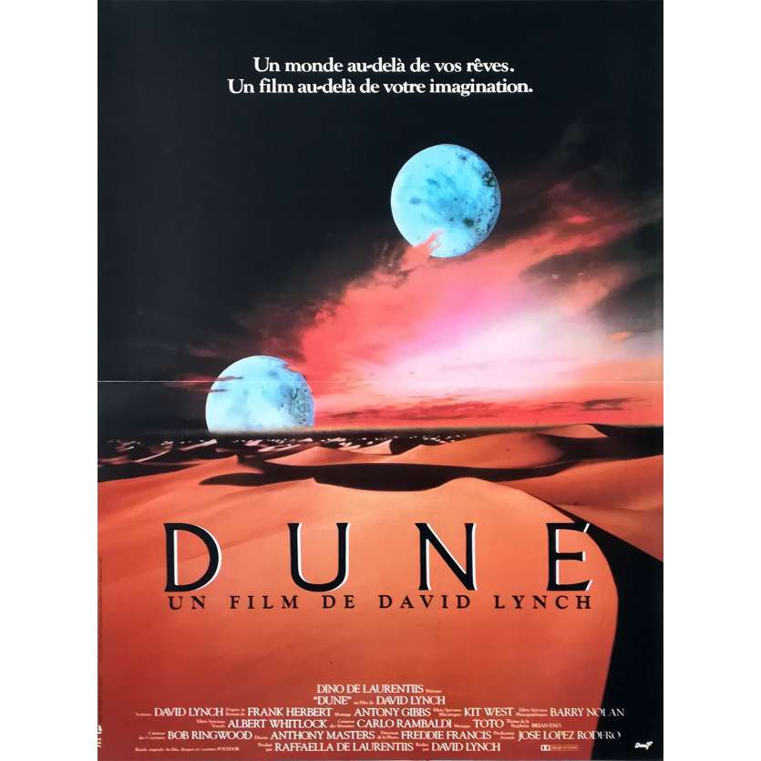 DUNE Affiche de film  - 40x60 cm. - 1984 - Kyle McLachlan, David Lynch