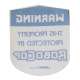 ROBOCOP Original Sticker  - 2x2 in. - 1986 - Paul Verhoeven, Nancy Allen