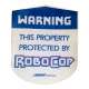 ROBOCOP Original Sticker - 2x2 in. - 1986 - Paul Verhoeven, Nancy Allen