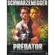 PREDATOR Affiche de film  - 120x160 cm. - 1987 - Arnold Schwarzenegger, John McTiernan