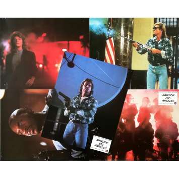 THEY LIVE Original Lobby Cards x5 - 10x12 in. - 1988 - John Carpenter, Roddy Piper