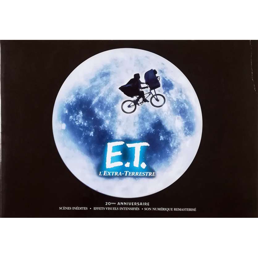 E.T. L'EXTRA-TERRESTRE Dossier de presse 32p - 21x30 cm. - R2000 - Dee Wallace, Steven Spielberg