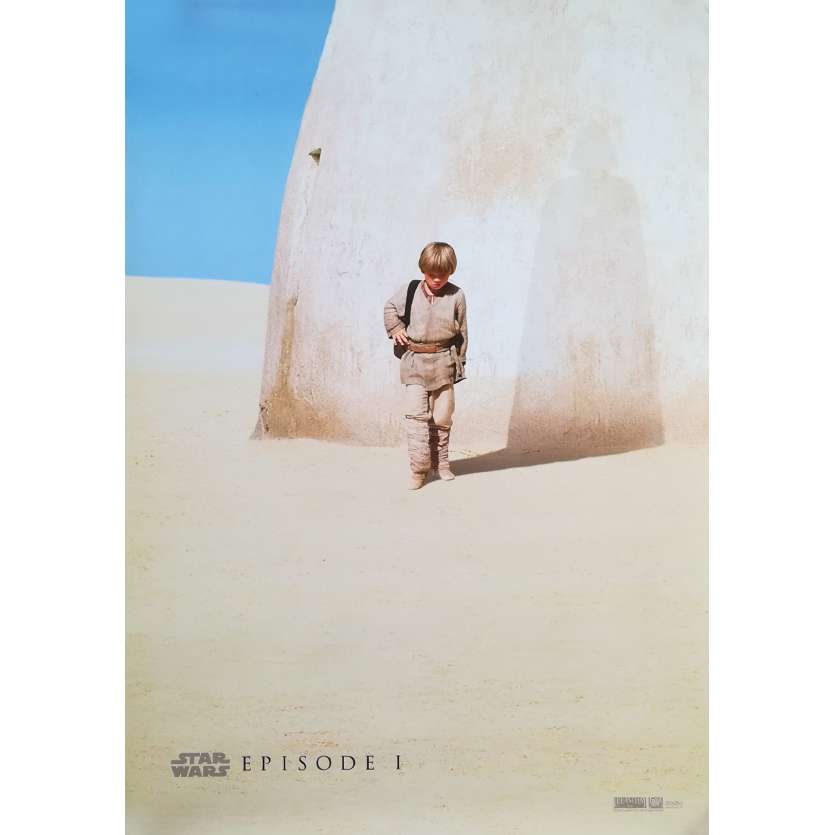STAR WARS - THE PHANTOM MENACE Original Movie Poster Teaser - 27x40 in. - 1999 - George Lucas, Ewan McGregor