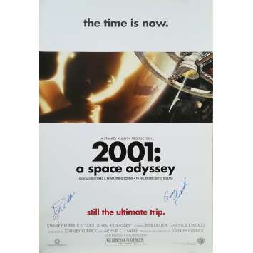 2001 L'ODYSSEE DE L'ESPACE Affiche signée - 69x102 cm. - R2000 - Keir Dullea, Stanley Kubrick 2001 L'ODYSSEE DE L'ESPACE Affiche signée - 69x102 cm. - R2000 - Keir Dullea, Stanley Kubrick