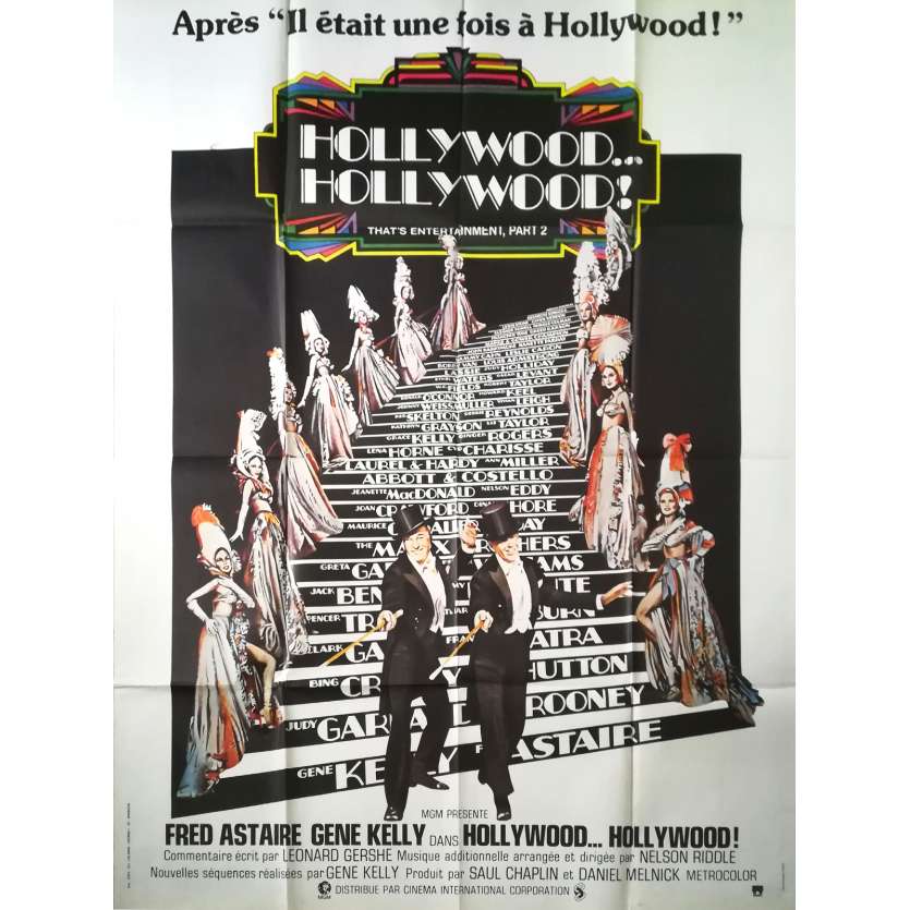 THAT'S ENTERTAINMENT PART II Original Movie Poster - 47x63 in. - 1976 - Gene Kelly, Fred Astaire