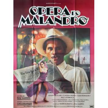 OPERA DO MALANDRO Original Movie Poster - 47x63 in. - 1986 - Ruy Guerra, Chico Buarque