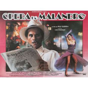 OPERA DO MALANDRO Affiche de film - 40x60 cm. - 1986 - Chico Buarque, Ruy Guerra