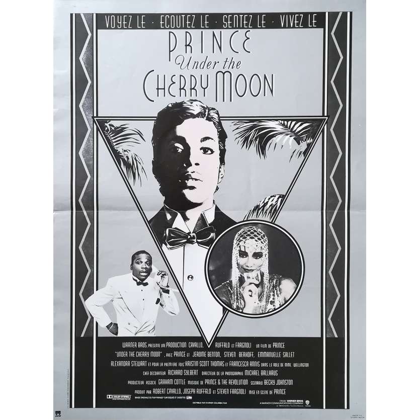 Under The Cherry Moon Movie Poster 15x21 In Under The Cherry Moon Movie Poster 15x21 In
