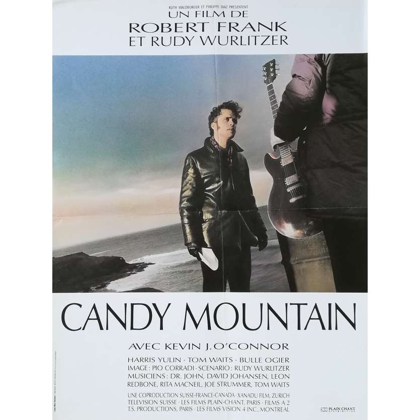 CANDY MOUNTAIN Original Movie Poster - 15x21 in. - 1987 - Robert Franck, Tom Waits