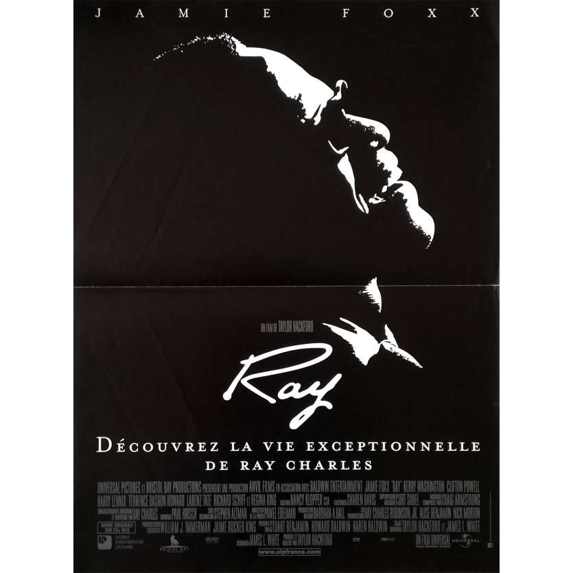 RAY Original Movie Poster  - 15x21 in. - 2004 - Taylor Hackford, Jamie Foxx