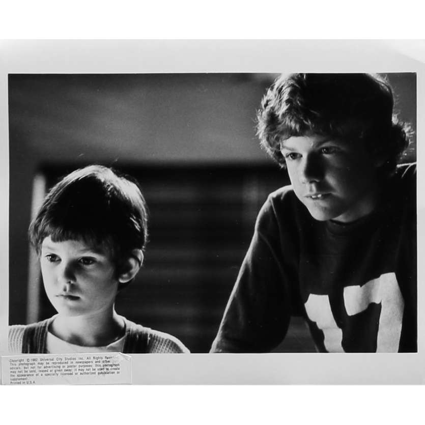 E.T. L'EXTRA-TERRESTRE Photo de presse N01 - 20x25 cm. - 1982 - Dee Wallace, Steven Spielberg