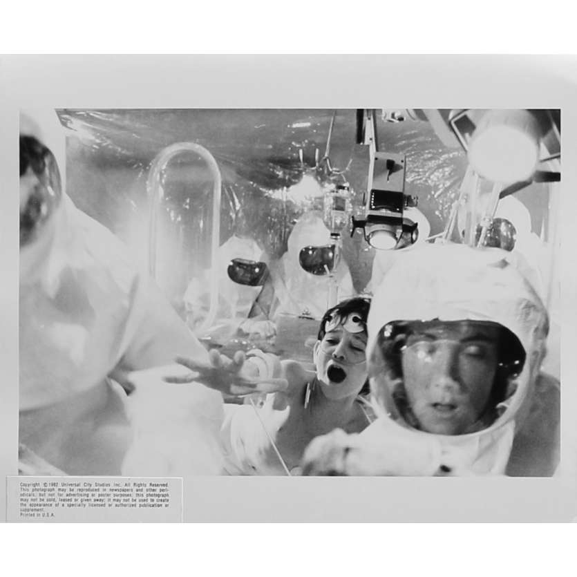 E.T. L'EXTRA-TERRESTRE Photo de presse N14 - 20x25 cm. - 1982 - Dee Wallace, Steven Spielberg