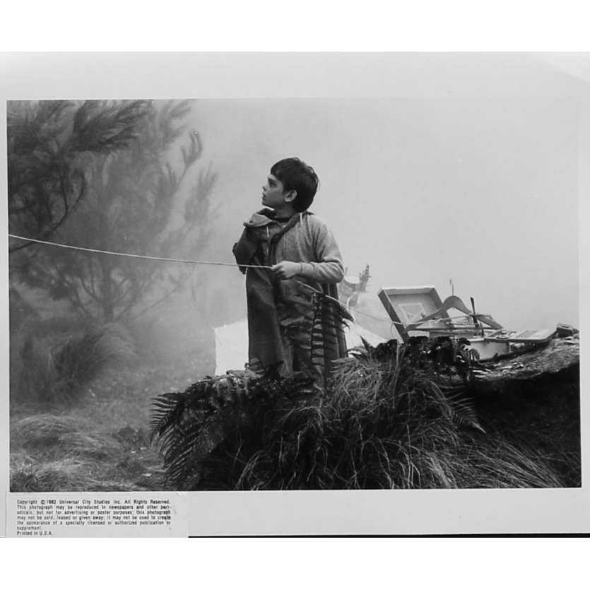 E.T. L'EXTRA-TERRESTRE Photo de presse N15 - 20x25 cm. - 1982 - Dee Wallace, Steven Spielberg