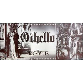 OTHELLO Synopsis 27x62 - 1952 - , Orson Welles