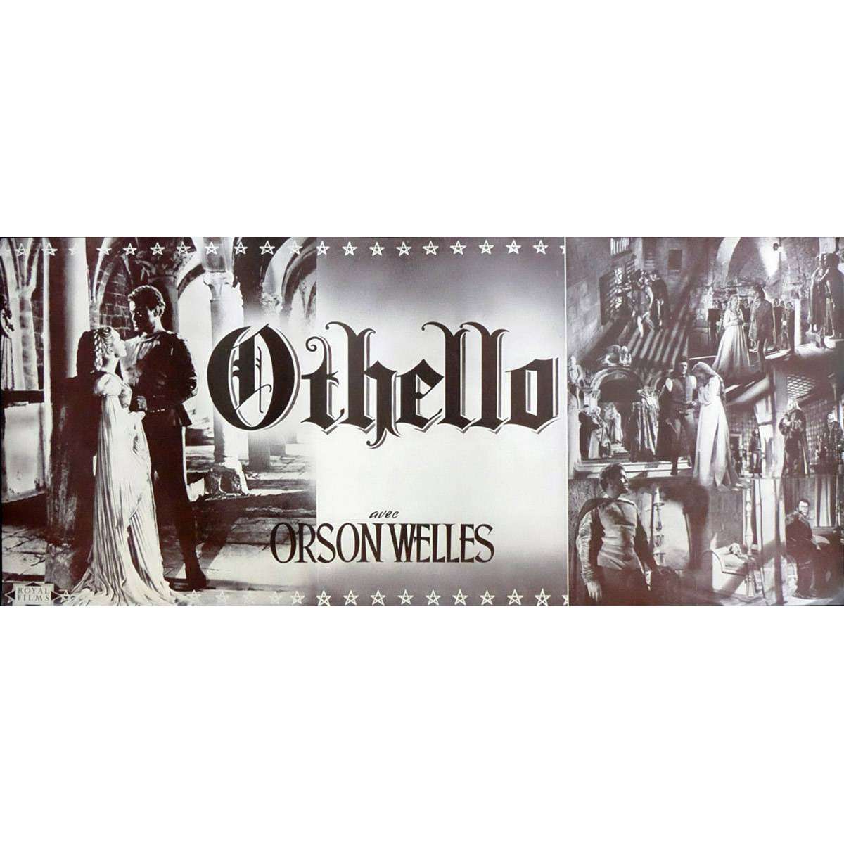 OTHELLO Rare French Pressbook - 11x24 - 1952 - Orson Welles,