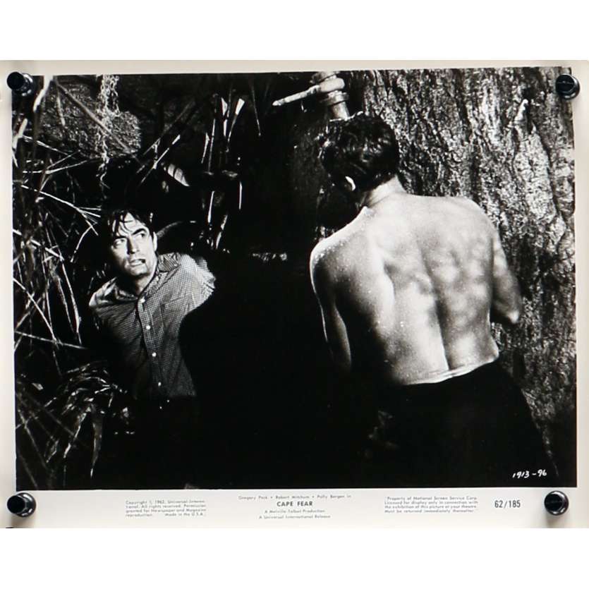 CAPE FEAR  Original Movie Still N01 - 8x10 in. - 1962 - J. Lee Thompson, Robert Mitchum, Gregory Peck