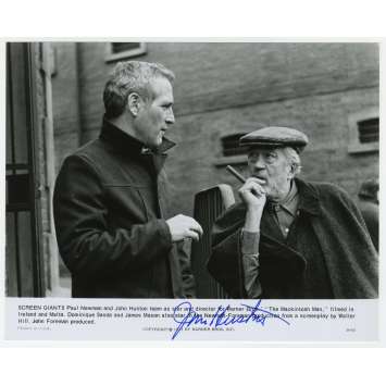 LE PIEGE Photo de presse US signée par John Huston ! - 20x25 cm. - 1973 - Paul Newman LE PIEGE Photo de presse US signée par John Huston ! - 20x25 cm. - 1973 - Paul Newman