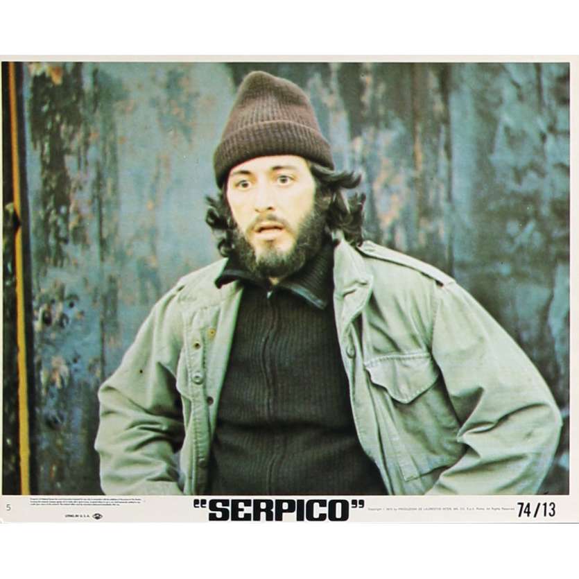 Affiche Originale De Film SERPICO – Al Pacino, Sidney Lumet, Grand Format, Vintage Français