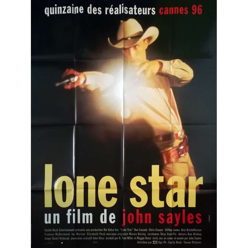 LONE STAR Original Movie Poster  - 47x63 in. - 1996 - John Sayles, Matthew McConaughey