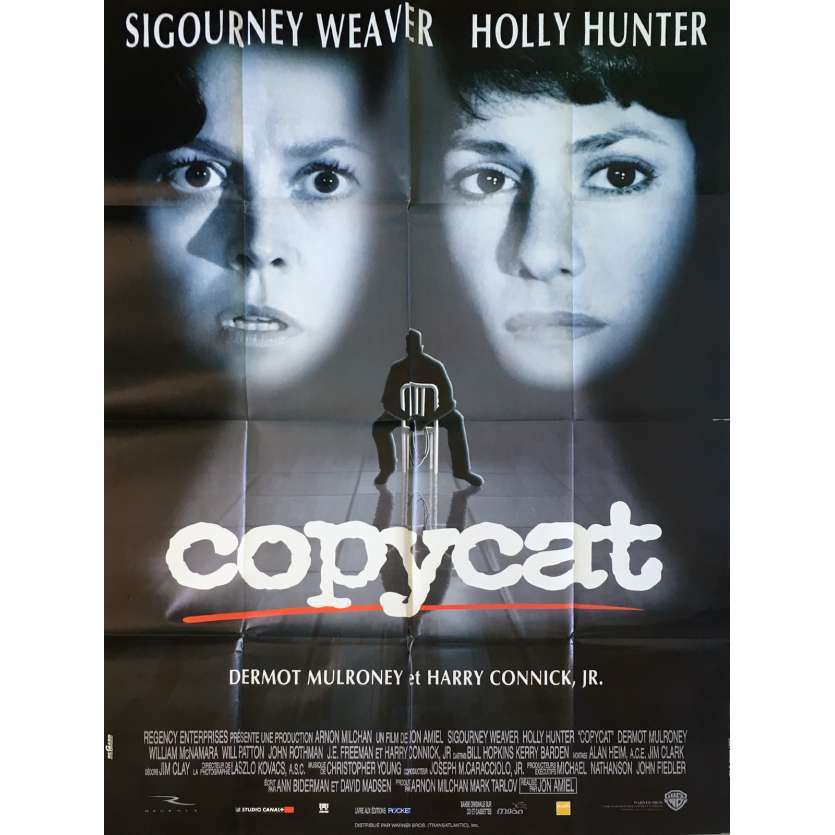 COPYCAT Original Movie Poster - 47x63 in. - 1995 - Jon Amiel, Sigourney Weaver