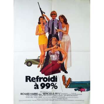 REFROIDI A 99 POUR CENT Affiche de film - 60x80 cm. - 1974 - Richard Harris, John Frankenheimer