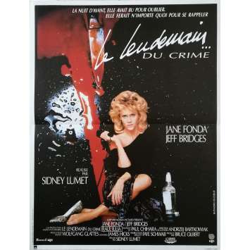 LE LENDEMAIN DU CRIME Affiche de film - 40x60 cm. - 1986 - Jane Fonda, Sidney Lumet