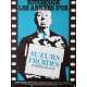 SUEURS FROIDES Affiche de film  - 40x60 cm. - R1980 - James Stewart, Alfred Hitchcock