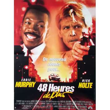 48 HEURES DE PLUS Affiche de film - 40x60 cm. - 1990 - Eddie Murphy, Walter Hill