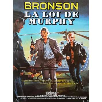 LA LOI DE MURPHY Affiche de film - 40x60 cm. - 1986 - Charles Bronson, J. Lee Thomson