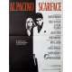 SCARFACE Original Movie Poster  - 15x21 in. - 1983 - Brian de Palma, Al Pacino