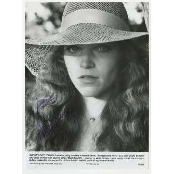 HONEYSUCKLE ROSE Original Signed Photo - 8x10 in. - 1980 - Jerry Schwartzberg, Willie Nelson