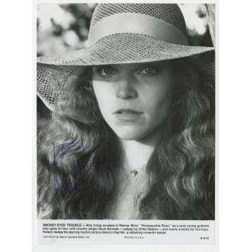 SHOWBUS Photo signée - 20x25 cm. - 1980 - Willie Nelson, Jerry Schwartzberg