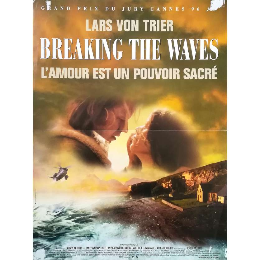 BREAKING THE WAVES Affiche de film  - 40x60 cm. - 1996 - Emily Watson, Lars Von Trier