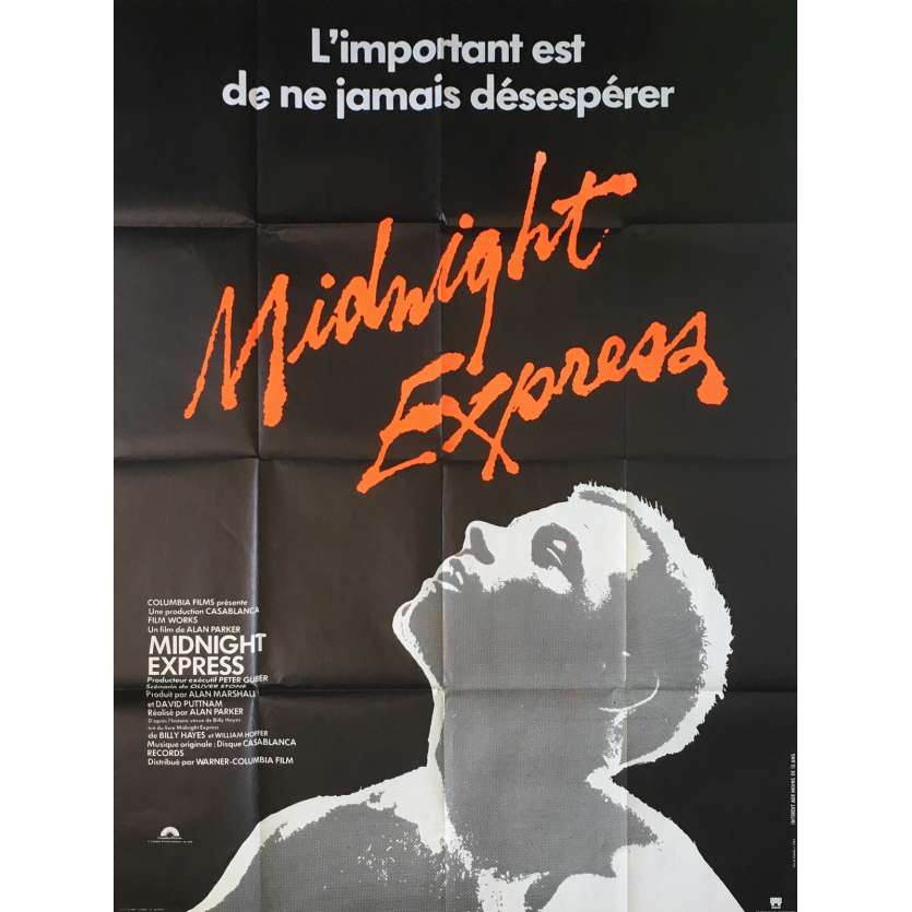 MIDNIGHT EXPRESS Movie Poster  47x63 in. French - 1978 - Alan Parker, Brad Davis