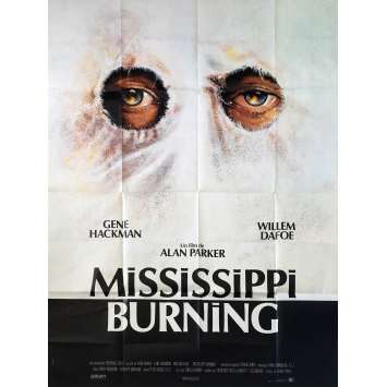 MISSISSIPI BURNING Movie Poster 47x63 in. - 1988 - Alan Parker, Gene Hackman