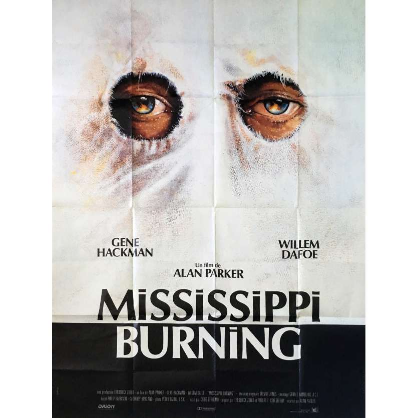 MISSISSIPI BURNING Movie Poster 47x63 in. - 1988 - Alan Parker, Gene Hackman