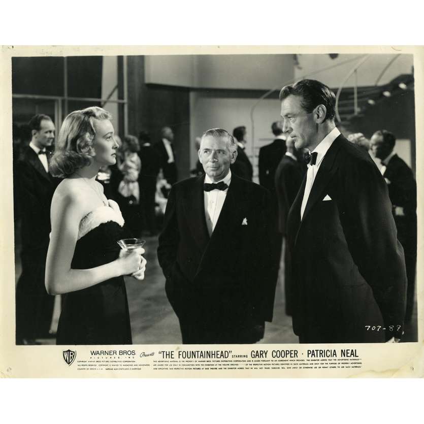 THE FOUNTAINHEAD Original Movie Still N01 - 8x10 in. - 1949 - King Vidor, Gary Cooper