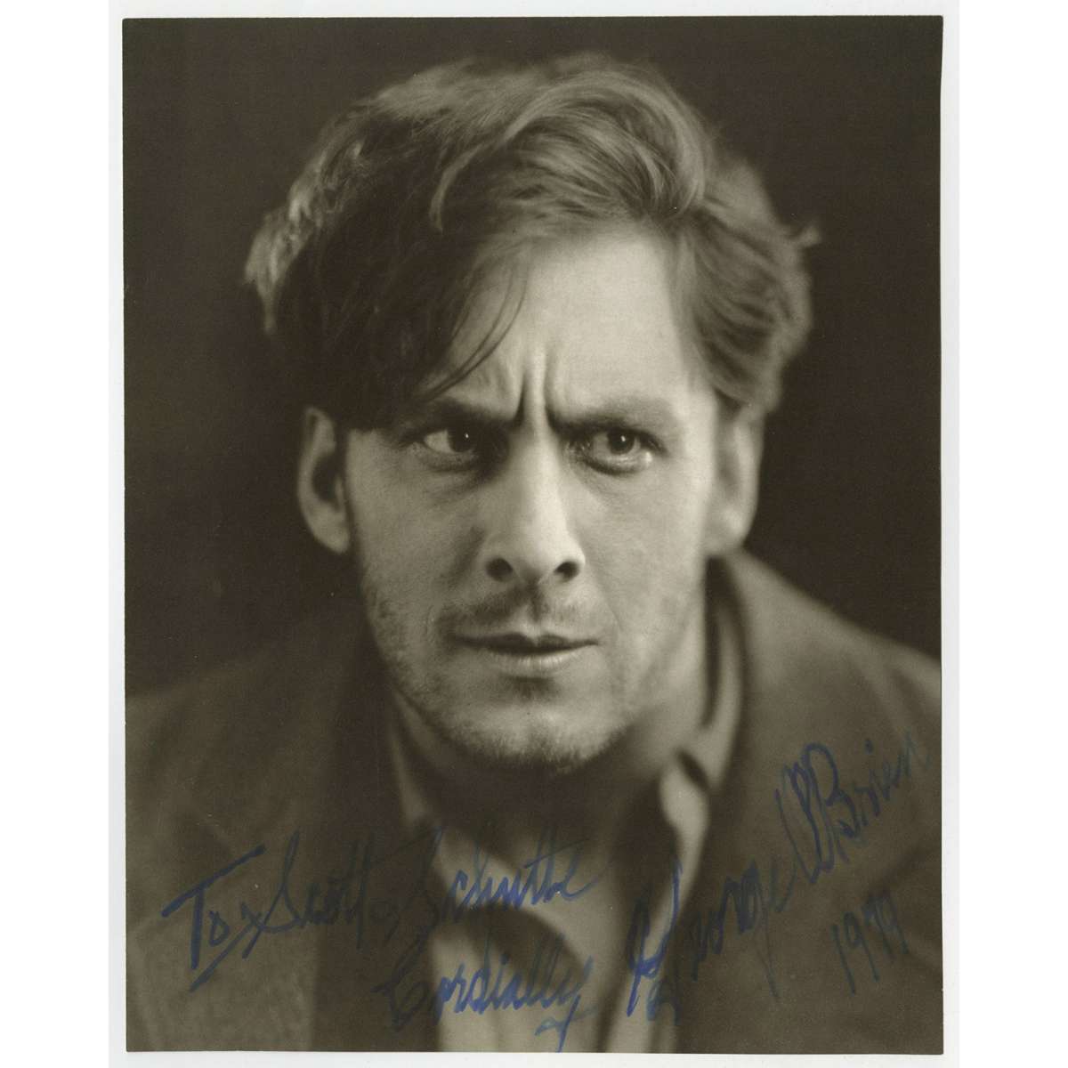 GEORGE O'BRIEN Signed Photo 8x10 in.