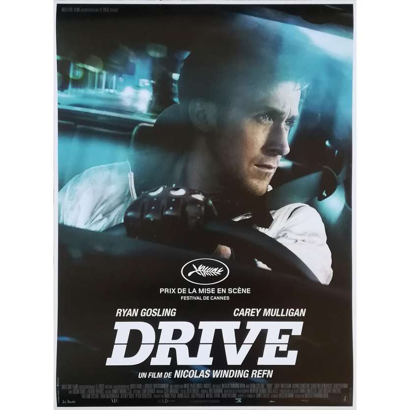 DRIVE Original Movie Poster - 15x21 in. - 2011 - Nicolas Winding Refn, Ryan Gosling