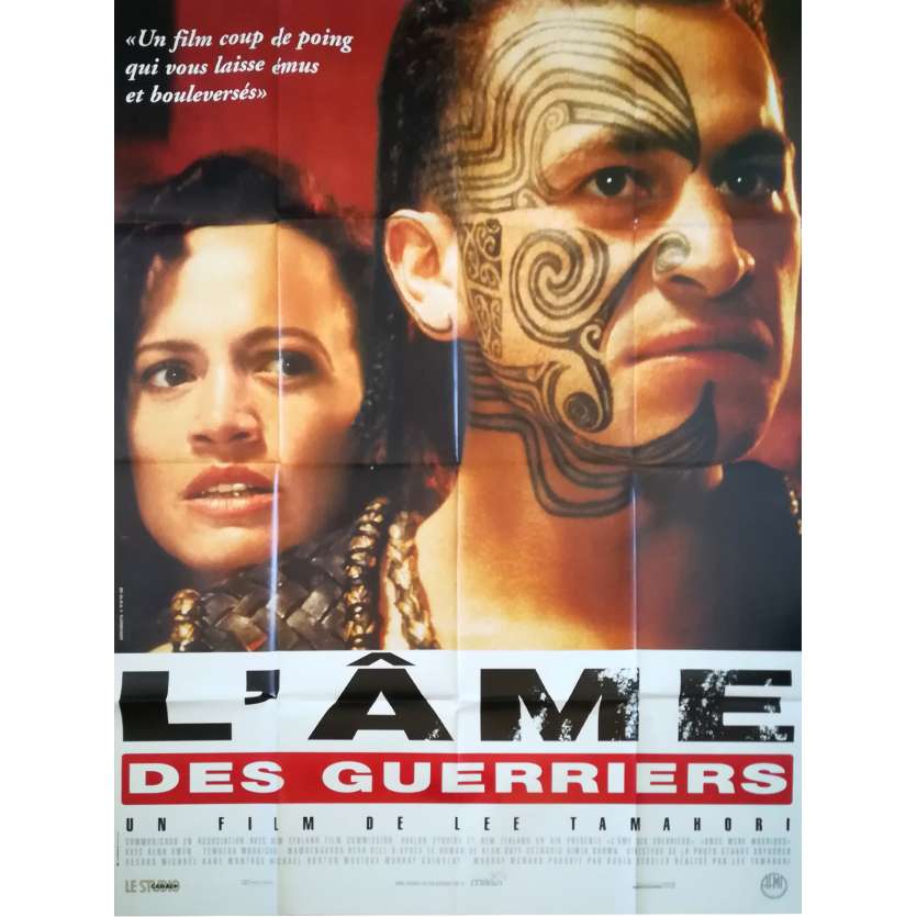 L'AME DES GUERRIERS Affiche de film  - 120x160 cm. - 1994 - Rena Owen, Lee Tamahori