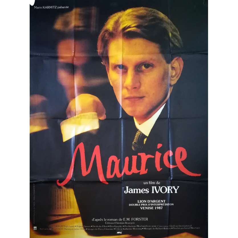 MAURICE Affiche de film - 120x160 cm. - 1987 - James Wilby, James Ivory