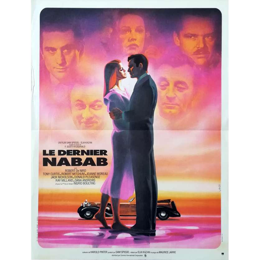 THE LAST TYCOON Original Movie Poster  - 15x21 in. - 1976 - Elia Kazan, Robert de Niro