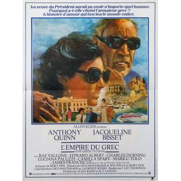 L'EMPIRE DU GREC Affiche de film - 40x60 cm. - 1978 - Anthony Quinn, J. Lee Thomson