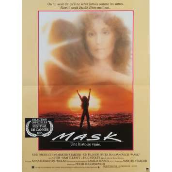 MASK Affiche de film - 40x60 cm. - 1985 - Cher, Peter Bogdanovich