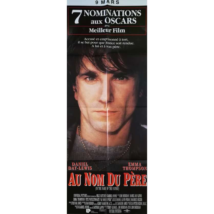 AU NOM DU PERE Affiche de film - 60x160 cm. - 1993 - Daniel Day-Lewis, Jim Sheridan